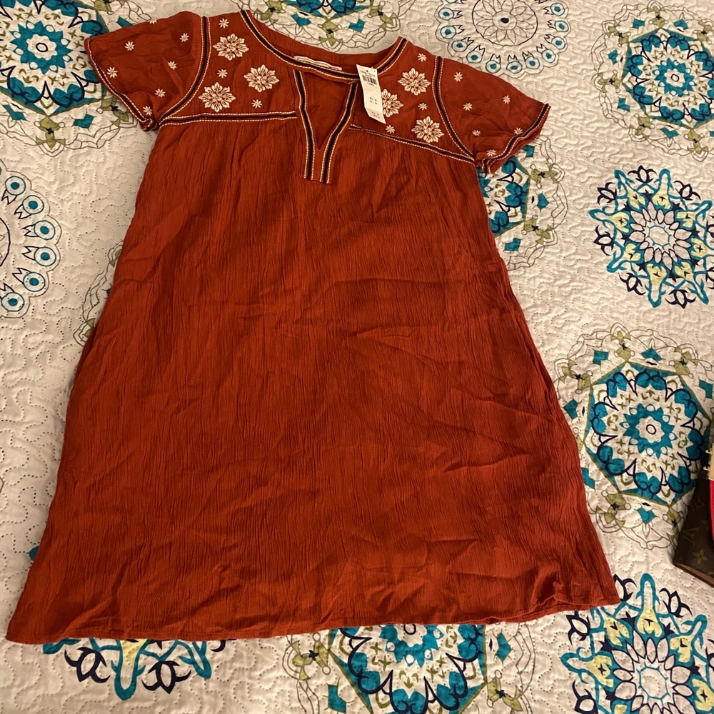 Abercrombie&Fitch Summer Mid length Copper dress.